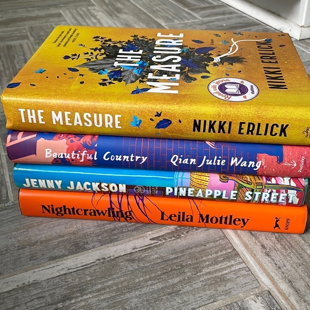 Set of 4 Hardcover Book Club Books